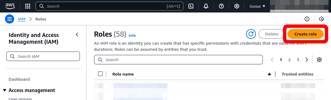 AWS Add Role